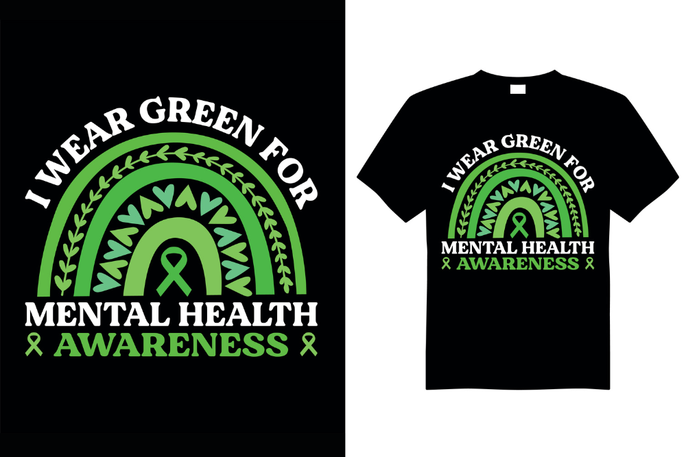 Designing T-Shirts for Mental Health Awareness Month